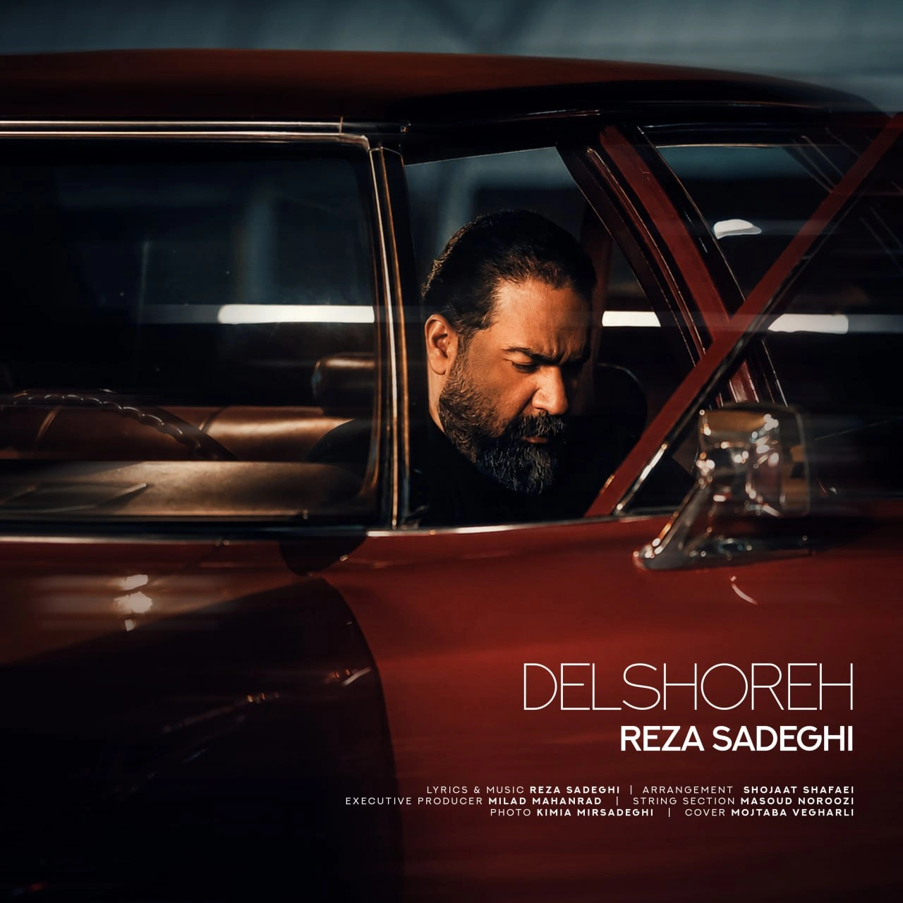 Cover artwork for Delshooreh by Reza Sadeghi
